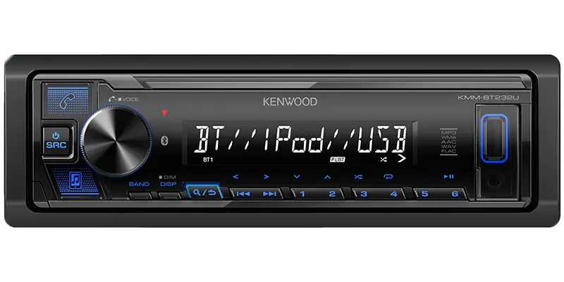 [KMM-BT232U] Kenwood KMM-BT232U Bluetooth USB single DIN Media receiver